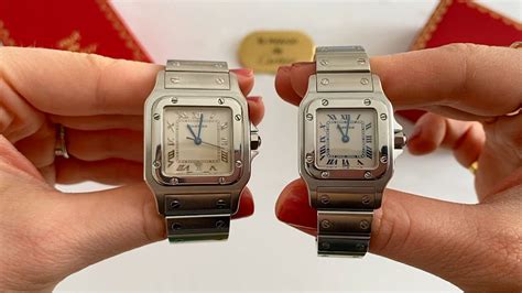 cartier santos 25 mm|cartier santos size chart.